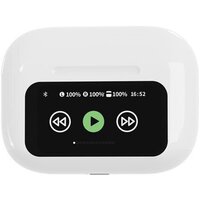 Наушники GMB Audio TWS-LCD-ANC-01-W - Превью изображения №4 — Интернет-магазин ПроЗаказ