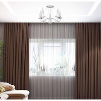 Люстра средней высоты Элетех Классик 151 НПБ 01-5х60-141 1005404788 (белый муар) - Превью изображения №5 — Интернет-магазин ПроЗаказ