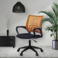 Офисное кресло Бюрократ CH-695NLT (оранжевый TW-38-3/черный TW-11) - Превью изображения №7 — Интернет-магазин ПроЗаказ