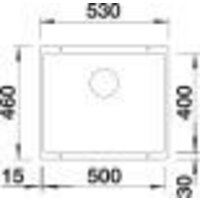 Кухонная мойка Blanco Subline 500-U Coloured Components 527801 (трюфель) - Превью изображения №9 — Интернет-магазин ПроЗаказ