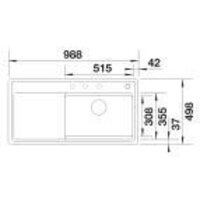 Кухонная мойка Blanco Zenar XL 6 S-F SteamerPlus 526056 (черный, с аксессуарами) - Превью изображения №3 — Интернет-магазин ПроЗаказ