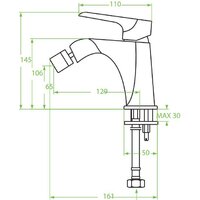 Смеситель Laveo Alea BLE 632D - Превью изображения №2 — Интернет-магазин ПроЗаказ