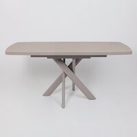 Кухонный стол Мамадома Leonel-130 раздвижной 130-165х85 (бежевый камень-hpl/капучино) - Превью изображения №22 — Интернет-магазин ПроЗаказ