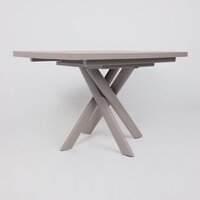 Кухонный стол Мамадома Leonel-130 раздвижной 130-165х85 (бежевый камень-hpl/капучино) - Превью изображения №9 — Интернет-магазин ПроЗаказ