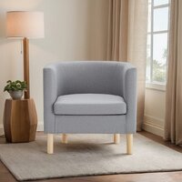 Интерьерное кресло Mio Tesoro Агата 351 (серый 1174) - Превью изображения №5 — Интернет-магазин ПроЗаказ