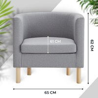 Интерьерное кресло Mio Tesoro Агата 351 (серый 1174) - Превью изображения №3 — Интернет-магазин ПроЗаказ