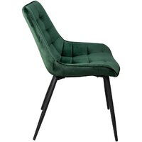 Стул AksHome Darren (темно-зеленый/черный) - Превью изображения №3 — Интернет-магазин ПроЗаказ