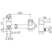 Гигиенический душ Ledeme L5398-6 - Превью изображения №2 — Интернет-магазин ПроЗаказ