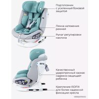 Детское автокресло Rant Nitro Isofix UB619 (серый/мятный) - Превью изображения №9 — Интернет-магазин ПроЗаказ