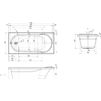 Ванна Ventospa Aqua 150x70 - Превью изображения №6 — Интернет-магазин ПроЗаказ
