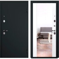 Guard С зеркалом 96х205 (правая, графитбьянко)