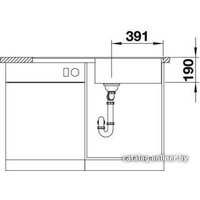 Кухонная мойка Blanco Metra XL 6 S-F (белый) [516522] - Превью изображения №3 — Интернет-магазин ПроЗаказ