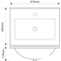  ЗОВ Тумба с умывальником Парма 60 P60LA0MWMC1B-OL60 (аттик/белый матовый/черный) - Превью изображения №5 — Интернет-магазин ПроЗаказ