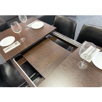 Кухонный стол Senira Кастусь 110-145x70 (венге/венге) - Превью изображения №8 — Интернет-магазин ПроЗаказ