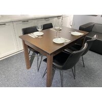 Кухонный стол Senira Кастусь 110-145x70 (венге/венге) - Превью изображения №5 — Интернет-магазин ПроЗаказ