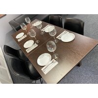 Кухонный стол Senira Кастусь 110-145x70 (венге/венге) - Превью изображения №9 — Интернет-магазин ПроЗаказ