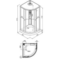 Душевая кабина Triton Вельвет A 90x90 - Превью изображения №9 — Интернет-магазин ПроЗаказ