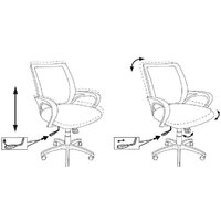 Офисное кресло Бюрократ CH-695N/BLACK (черный) - Превью изображения №6 — Интернет-магазин ПроЗаказ