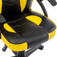 Игровое (геймерское) кресло Brabix GM-203 (черный/желтый) - Превью изображения №8 — Интернет-магазин ПроЗаказ