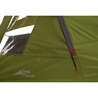 Кемпинговая палатка Trek Planet Bergamo 4 (зеленый) - Превью изображения №8 — Интернет-магазин ПроЗаказ