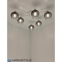 Припотолочная люстра Mirastyle MD-8124/6 WH+CR - Превью изображения №10 — Интернет-магазин ПроЗаказ