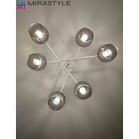 Припотолочная люстра Mirastyle MD-8124/6 WH+CR - Превью изображения №14 — Интернет-магазин ПроЗаказ