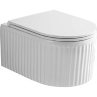 Унитаз подвесной Roxen Royal Matt в комплекте с инсталляцией StounFix Dual Fresh 6 в 1 968245 (кнопка: хром глянцевый) - Превью изображения №4 — Интернет-магазин ПроЗаказ