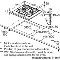 Варочная панель Bosch Serie 6 PPP6B1J40R - Превью изображения №6 — Интернет-магазин ПроЗаказ