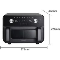Аэрогриль (аэрофритюрница) Panasonic NF-BC1000KXE - Превью изображения №10 — Интернет-магазин ПроЗаказ