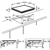 Варочная панель Electrolux EHF46547XK - Превью изображения №3 — Интернет-магазин ПроЗаказ