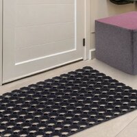 Придверный коврик Sundays Home Ячейка 100x200x1.6см 93682 (черный) - Превью изображения №7 — Интернет-магазин ПроЗаказ