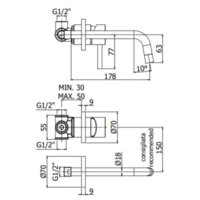 Смеситель Paffoni LIG006HGSP70 - Превью изображения №2 — Интернет-магазин ПроЗаказ