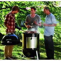 Коптильня Weber Smokey Mountain Cooker 47cm - Превью изображения №8 — Интернет-магазин ПроЗаказ
