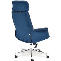 Офисное кресло TetChair Charm (флок, синий) - Превью изображения №4 — Интернет-магазин ПроЗаказ