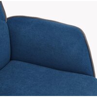 Офисное кресло TetChair Charm (флок, синий) - Превью изображения №7 — Интернет-магазин ПроЗаказ