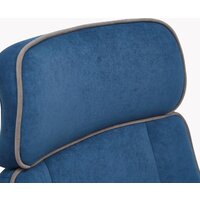 Офисное кресло TetChair Charm (флок, синий) - Превью изображения №6 — Интернет-магазин ПроЗаказ