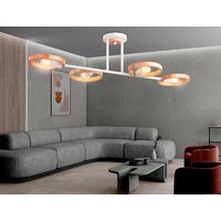Люстра средней высоты Ambrella light Traditional TR8247/4 WH/LWD - Превью изображения №8 — Интернет-магазин ПроЗаказ