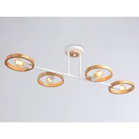 Люстра средней высоты Ambrella light Traditional TR8247/4 WH/LWD - Превью изображения №2 — Интернет-магазин ПроЗаказ