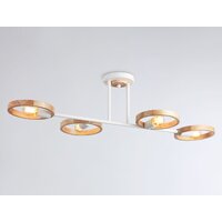 Люстра средней высоты Ambrella light Traditional TR8247/4 WH/LWD - Превью изображения №3 — Интернет-магазин ПроЗаказ