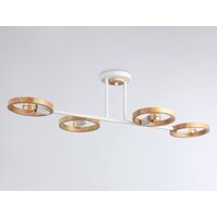 Люстра средней высоты Ambrella light Traditional TR8247/4 WH/LWD - Превью изображения №4 — Интернет-магазин ПроЗаказ