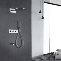 Душевая система  Abber Wasser Kreis AF8150 (хром) - Превью изображения №2 — Интернет-магазин ПроЗаказ