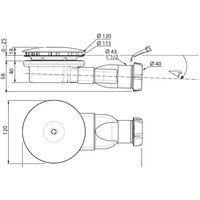 Сифон Radaway R400 - Превью изображения №2 — Интернет-магазин ПроЗаказ