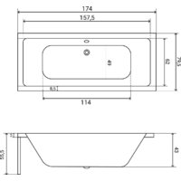 Ванна Lauter Oasis 175х80 21203075 - Превью изображения №28 — Интернет-магазин ПроЗаказ