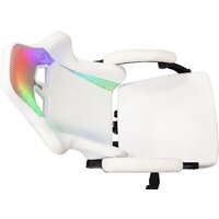 Игровое (геймерское) кресло Knight Wolf RGB (белый) - Превью изображения №7 — Интернет-магазин ПроЗаказ