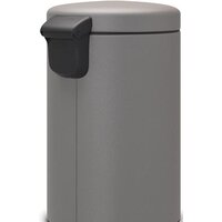 Мусорное ведро Brabantia Pedal Bin NewIcon 12 л (минерально-серый) - Превью изображения №3 — Интернет-магазин ПроЗаказ