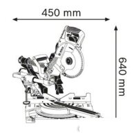 Торцовочная пила Bosch GCM 8 SDE Professional [0601B19200] - Превью изображения №5 — Интернет-магазин ПроЗаказ