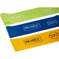 Набор фитнес резинок Bradex SF 0321 (3 шт, от 4 до 7 кг) - Превью изображения №3 — Интернет-магазин ПроЗаказ