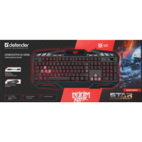 Клавиатура Defender Doom Keeper GK-100DL - Превью изображения №4 — Интернет-магазин ПроЗаказ