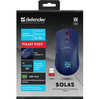 Игровая мышь Defender Solas GM-142 (темно-синий) - Превью изображения №7 — Интернет-магазин ПроЗаказ