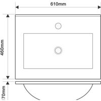  ЗОВ Тумба с умывальником Парма 60 P60LAN0MAMC1B-OL60 (антрацит/аттик) - Превью изображения №5 — Интернет-магазин ПроЗаказ